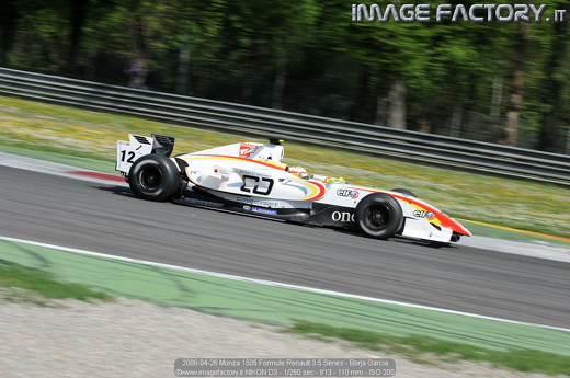 2008-04-26 Monza 1505 Formule Renault 3.5 Series - Borja Garcia
